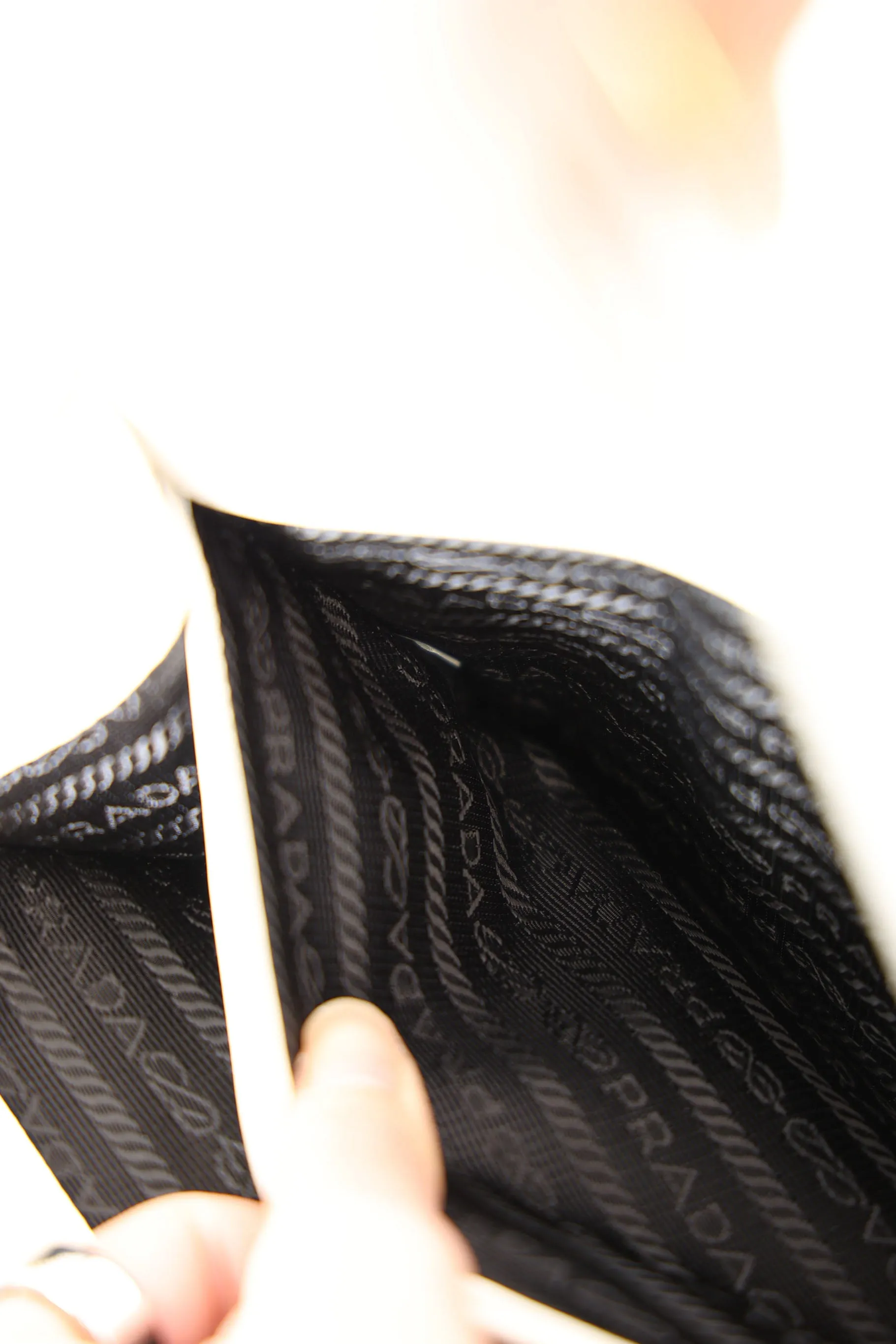 Prada Saffiano Chain Flap