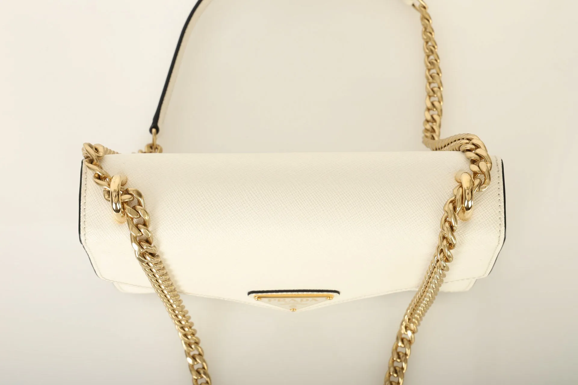 Prada Saffiano Chain Flap