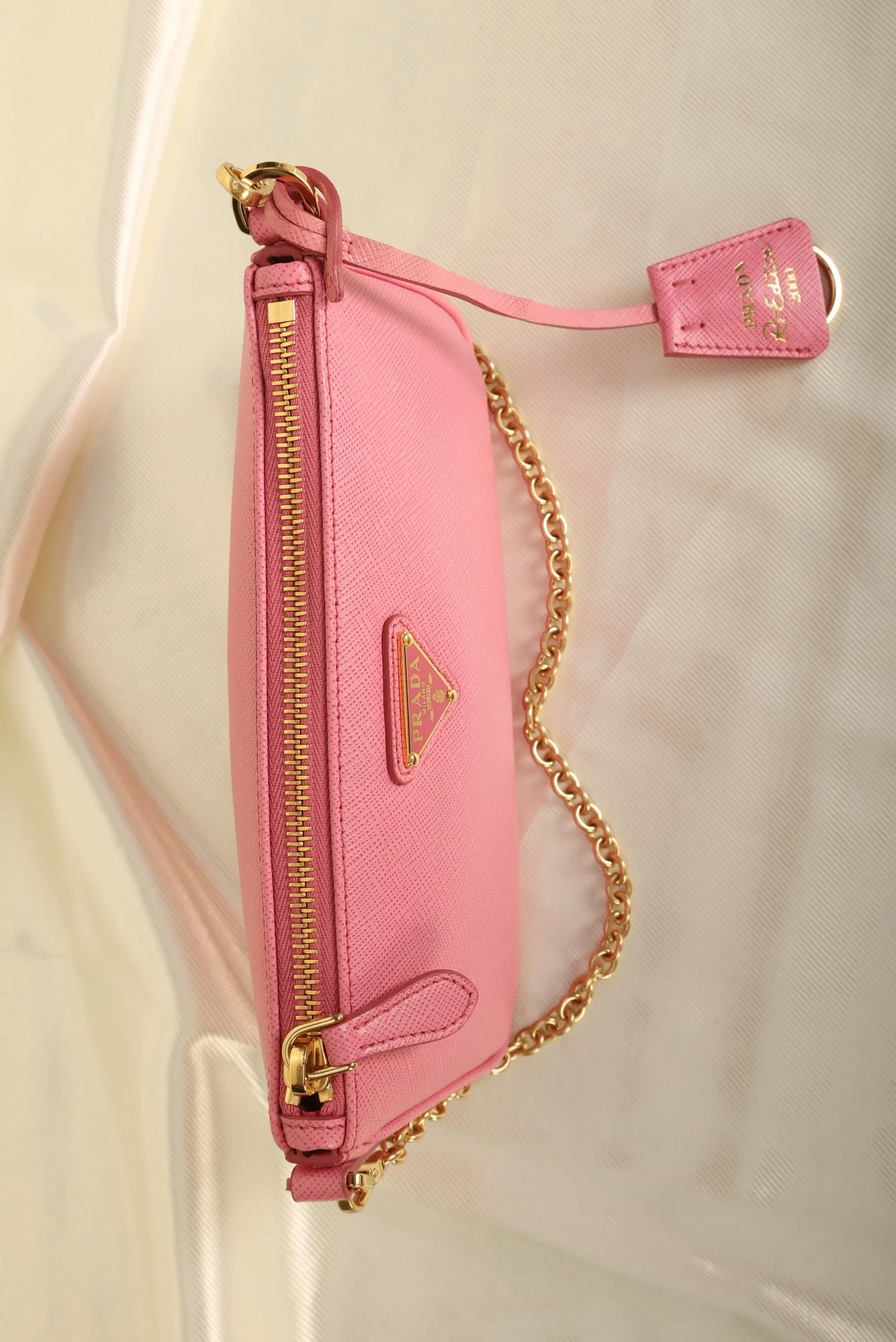 Prada Saffiano Chain Pochette
