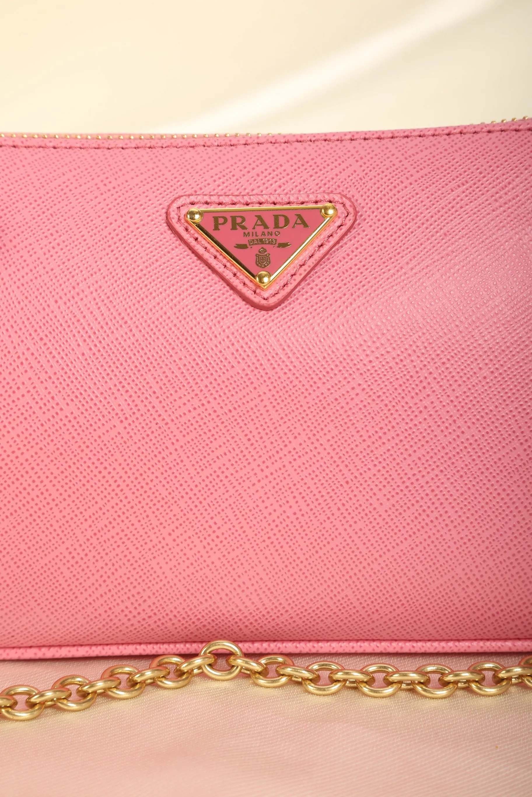Prada Saffiano Chain Pochette