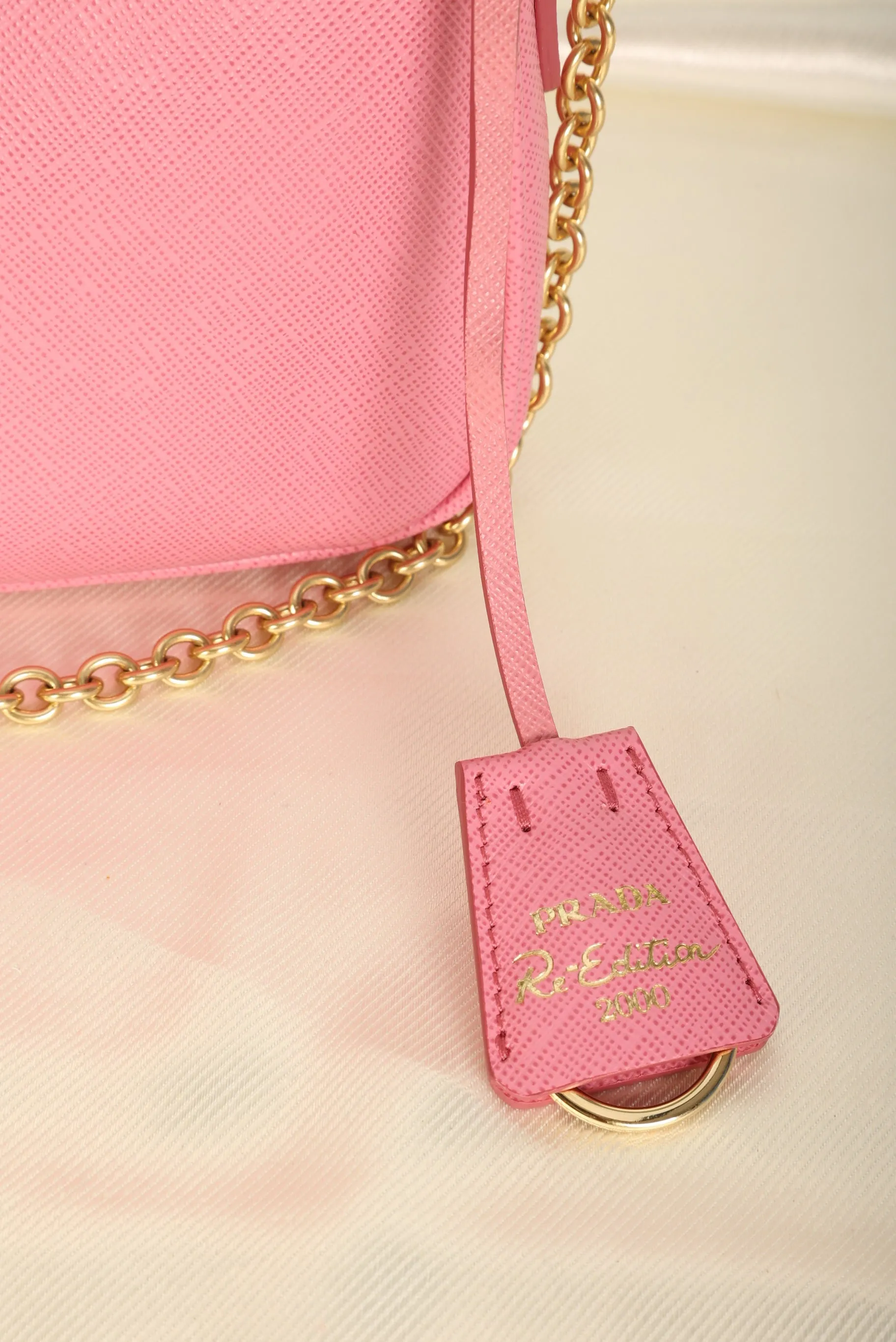 Prada Saffiano Chain Pochette