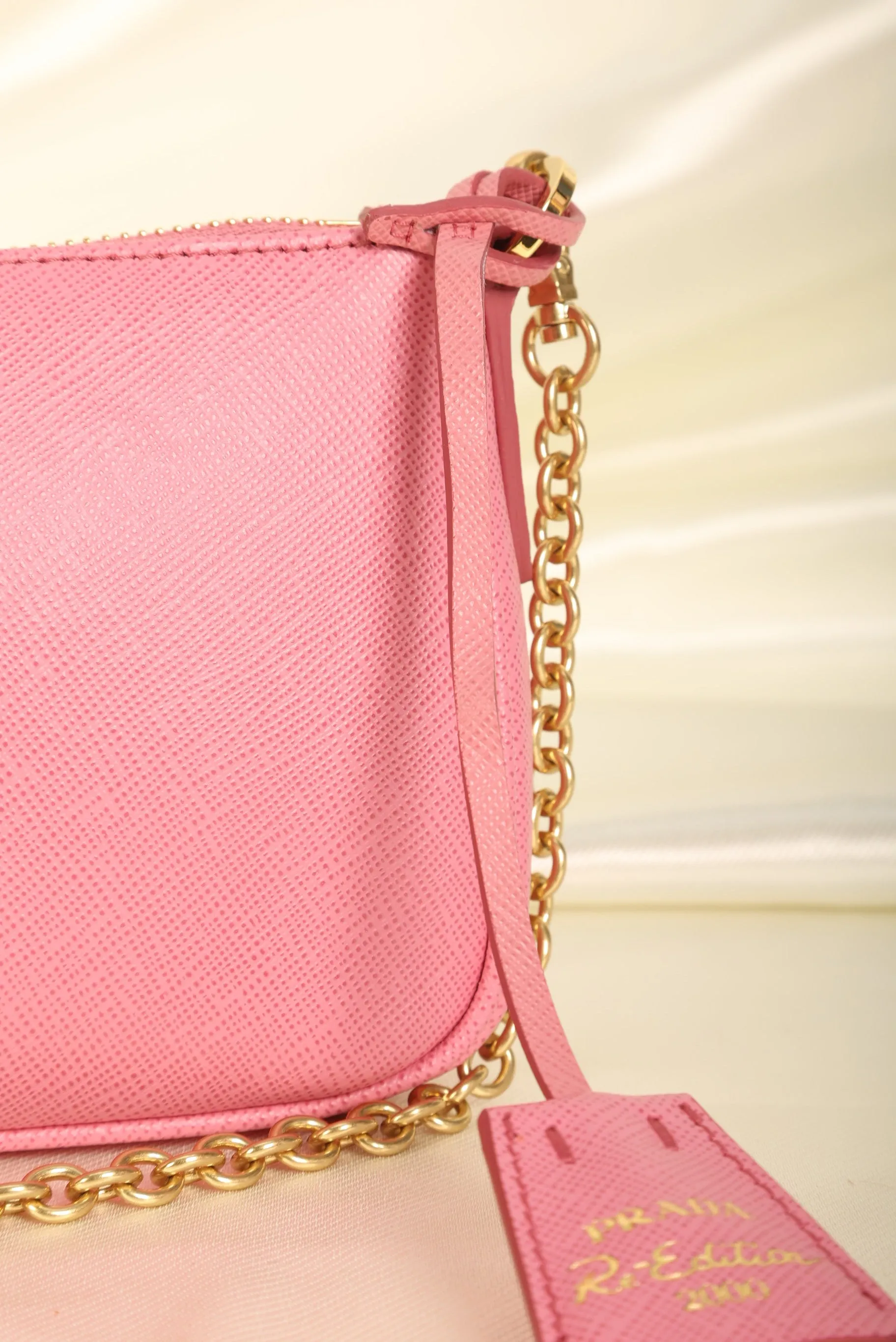Prada Saffiano Chain Pochette