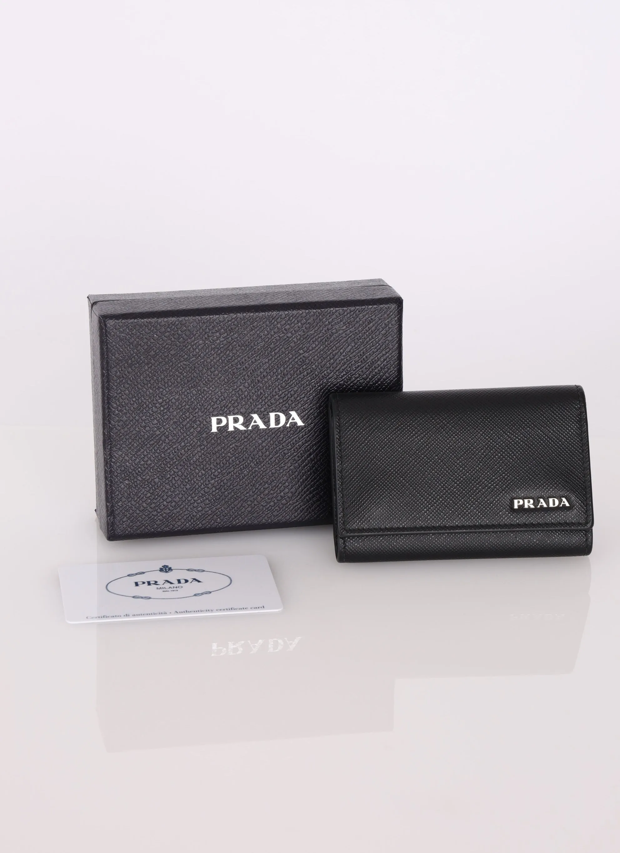 Prada Saffiano Key Holder