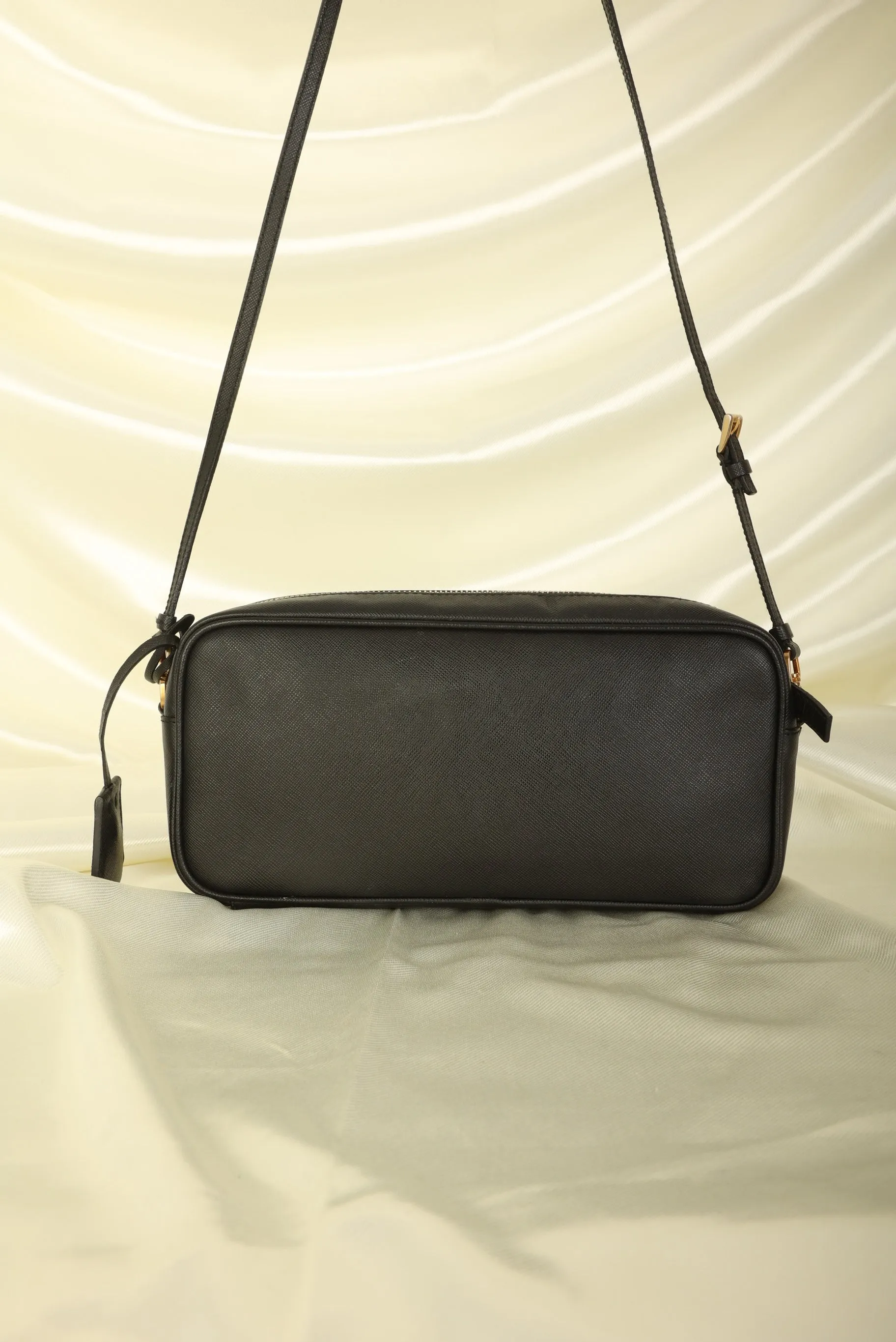 Prada Saffiano Long Shoulder Bag
