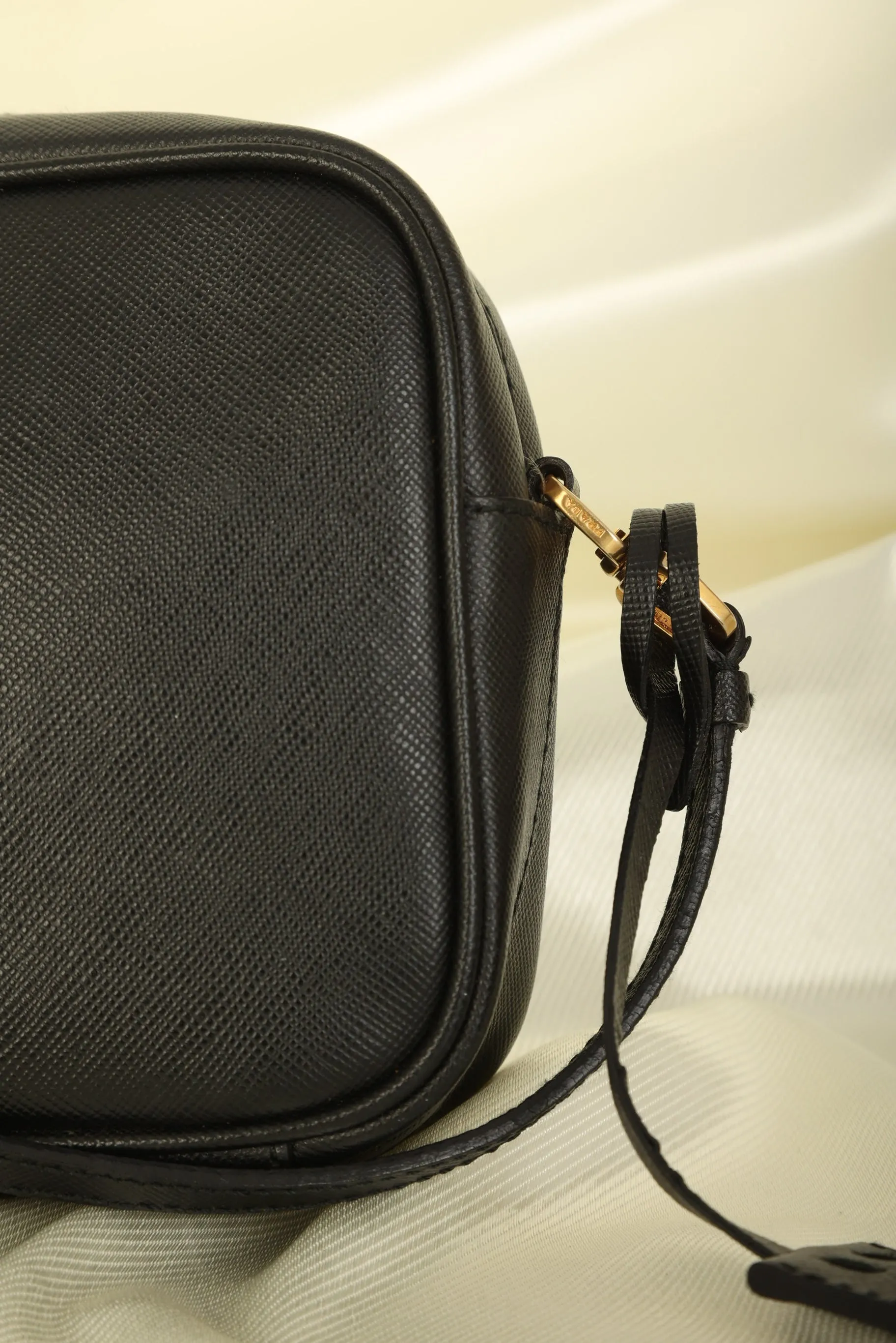 Prada Saffiano Long Shoulder Bag