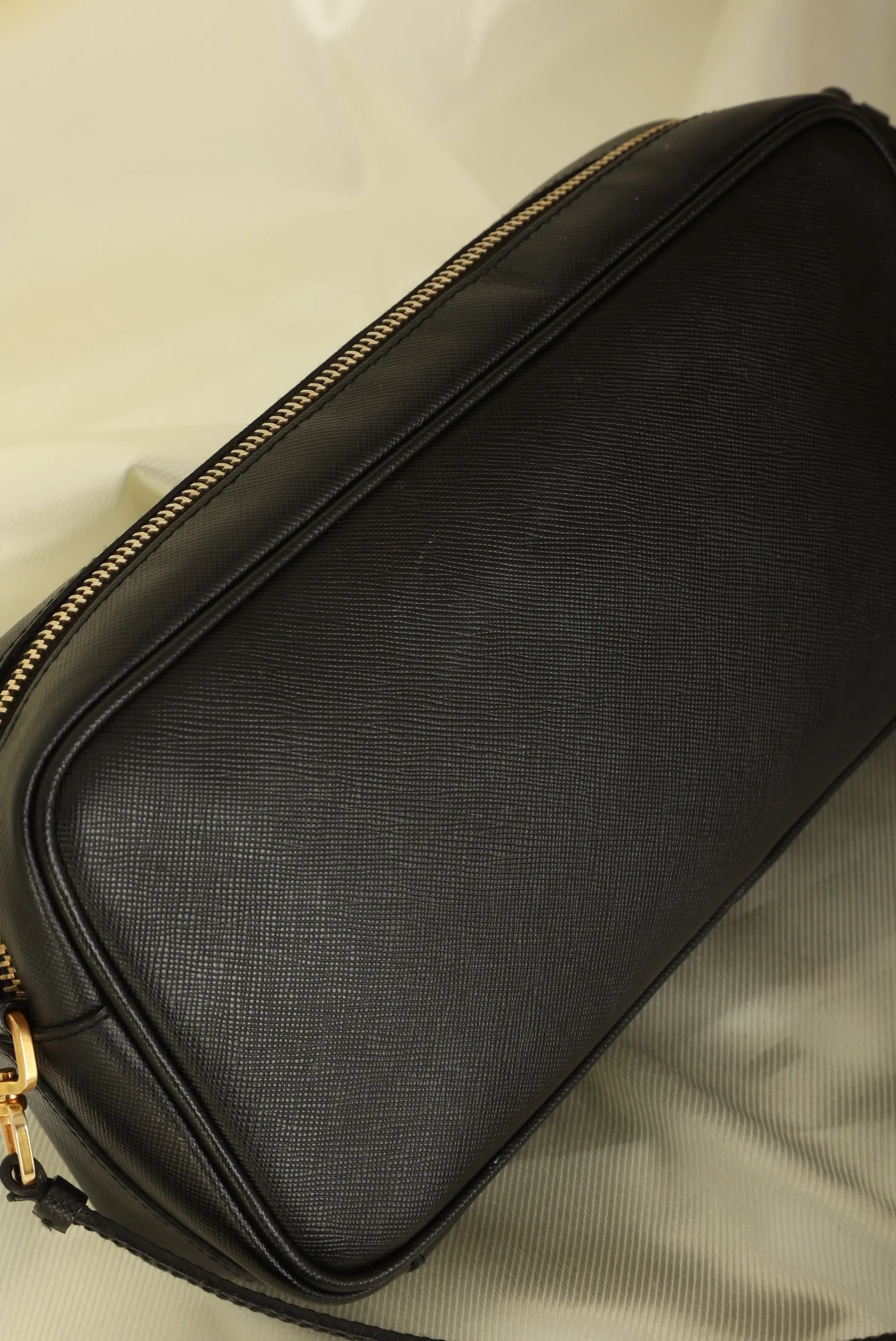 Prada Saffiano Long Shoulder Bag