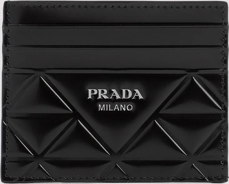 PREMIUM LEATHER LOGO CARDHOLDER.