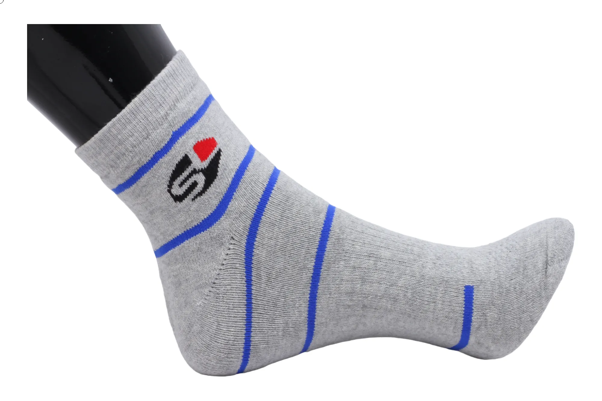 Premium sports ankle Washed socks 94006 (SET OF 1)