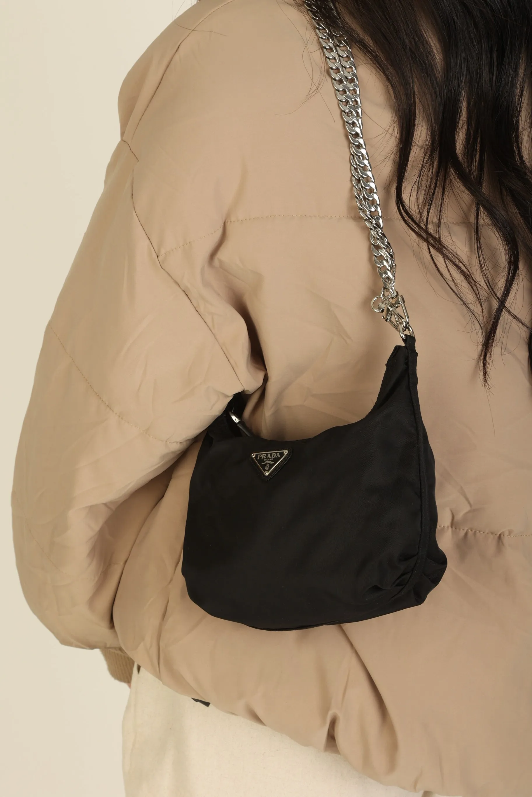 Rare Prada Nylon Bracelet Bag
