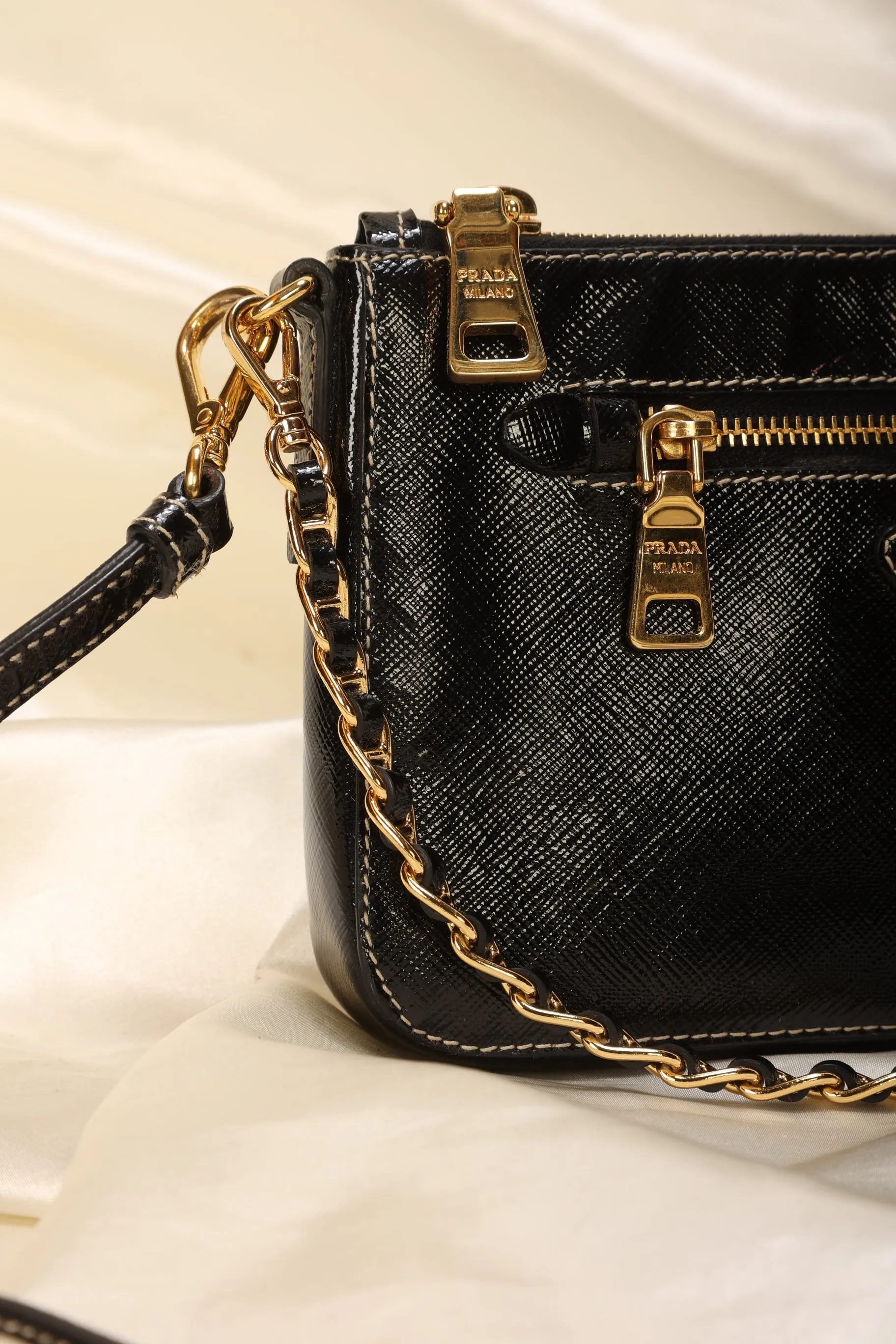 Rare Prada Saffiano Crossbody Pochette