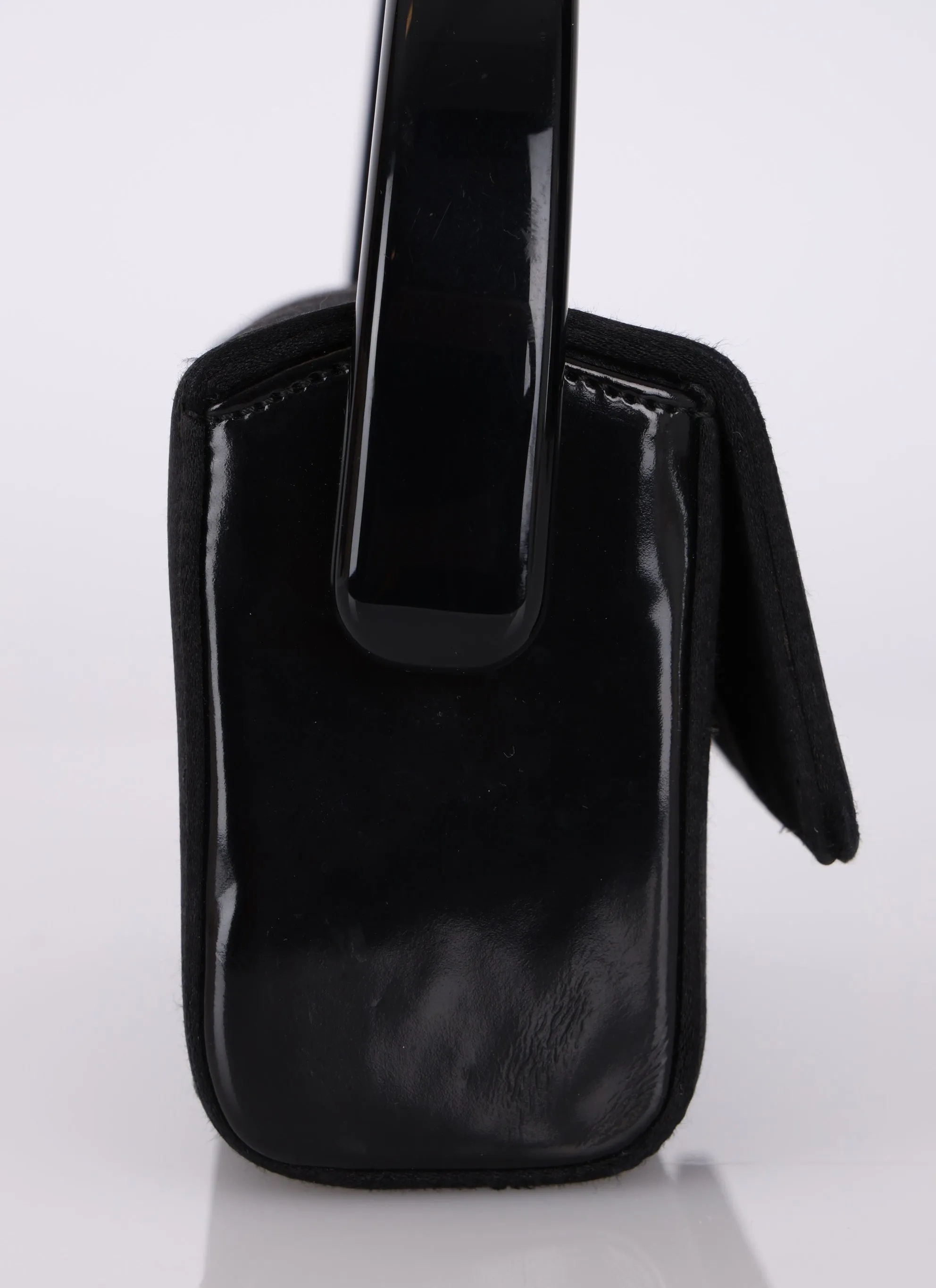 Rare Prada Satin Acrylic Mini Bag