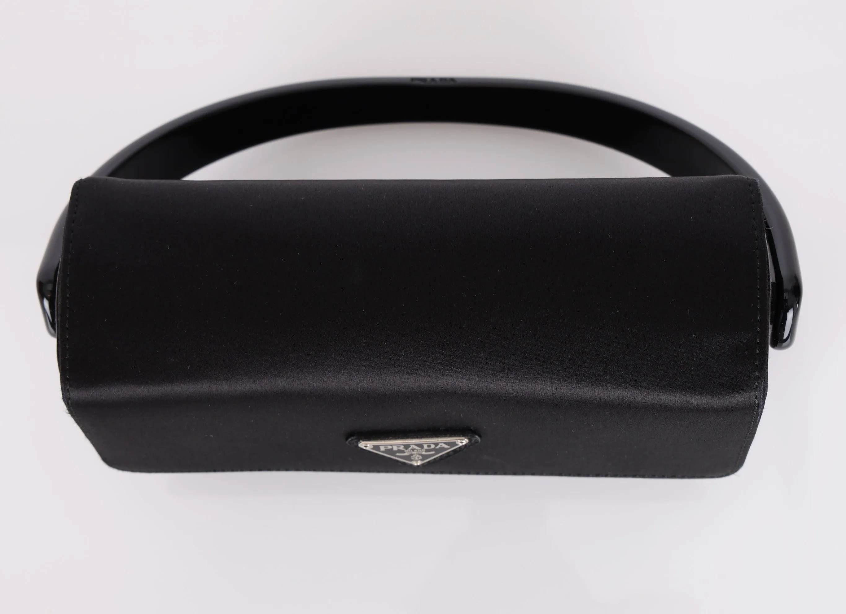 Rare Prada Satin Acrylic Mini Bag