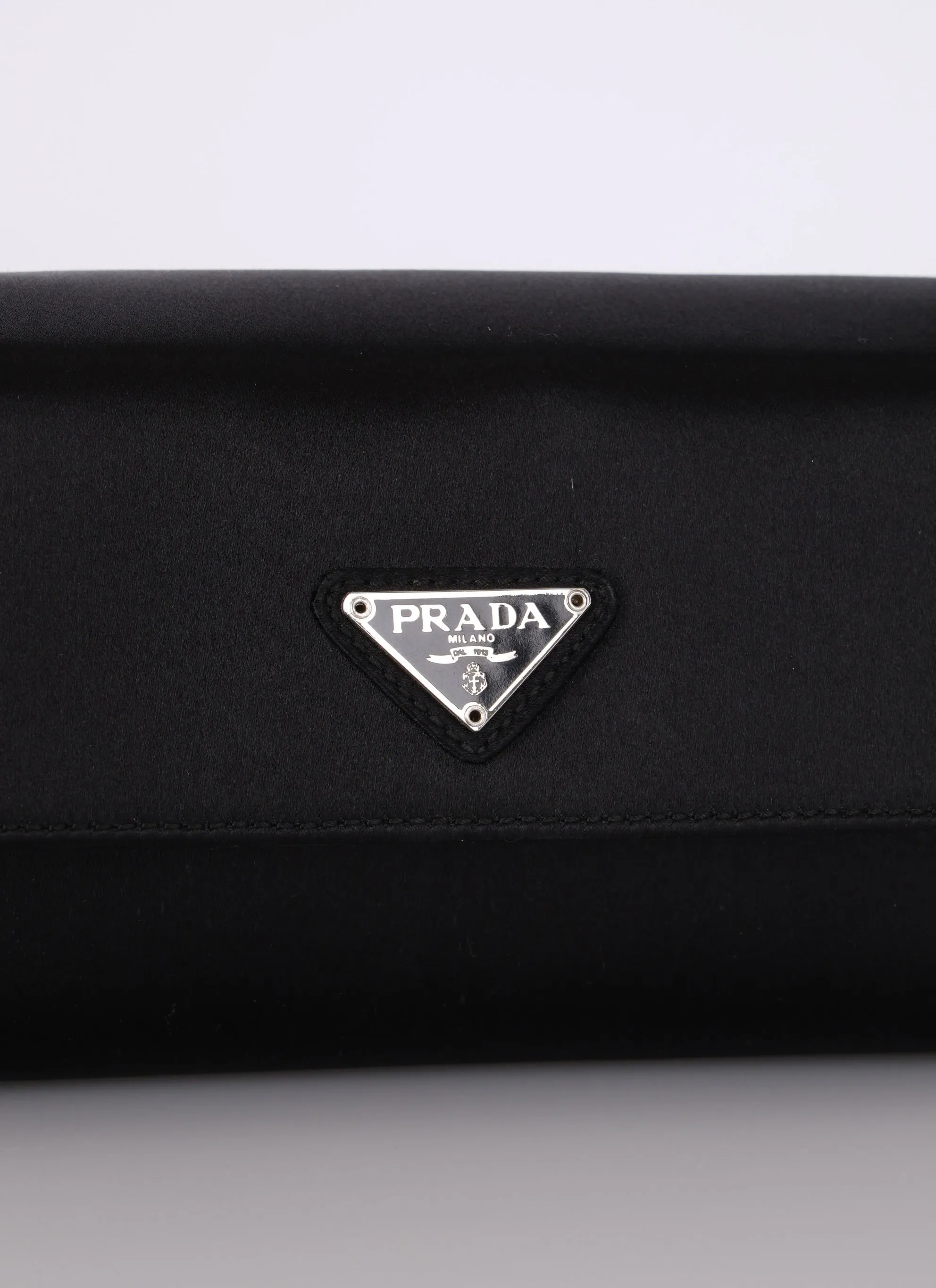 Rare Prada Satin Acrylic Mini Bag