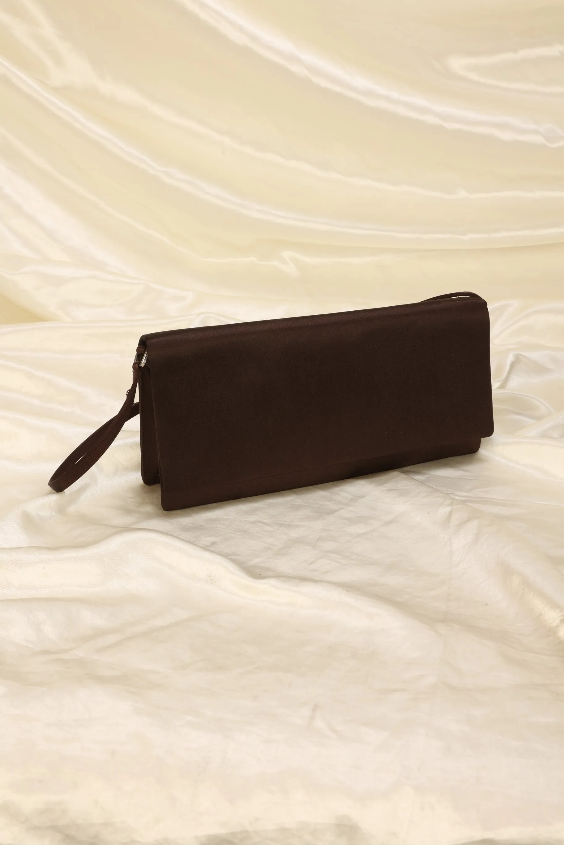 Rare Prada Satin Pochette With Mirror