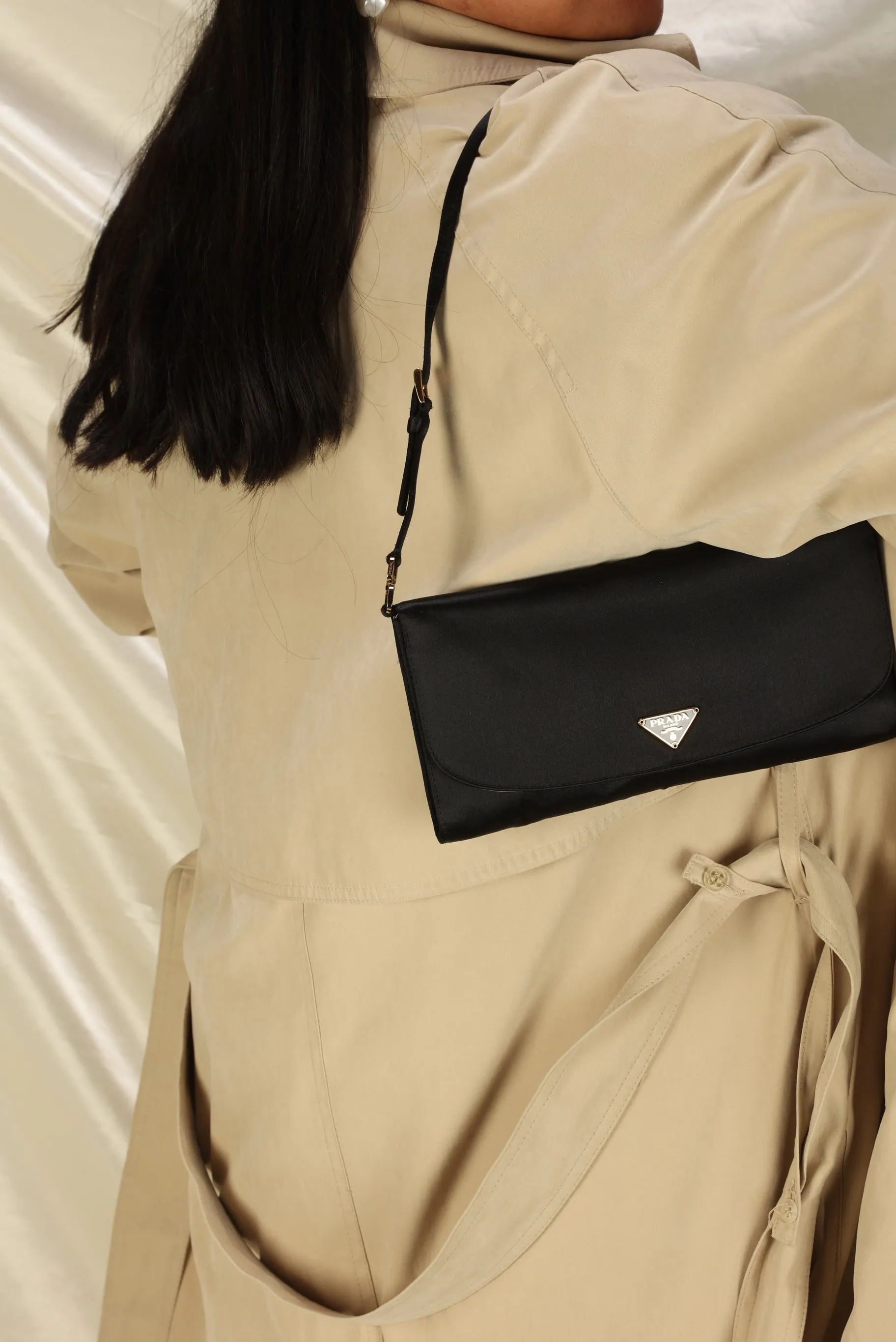 Rare Prada Satin Pochette