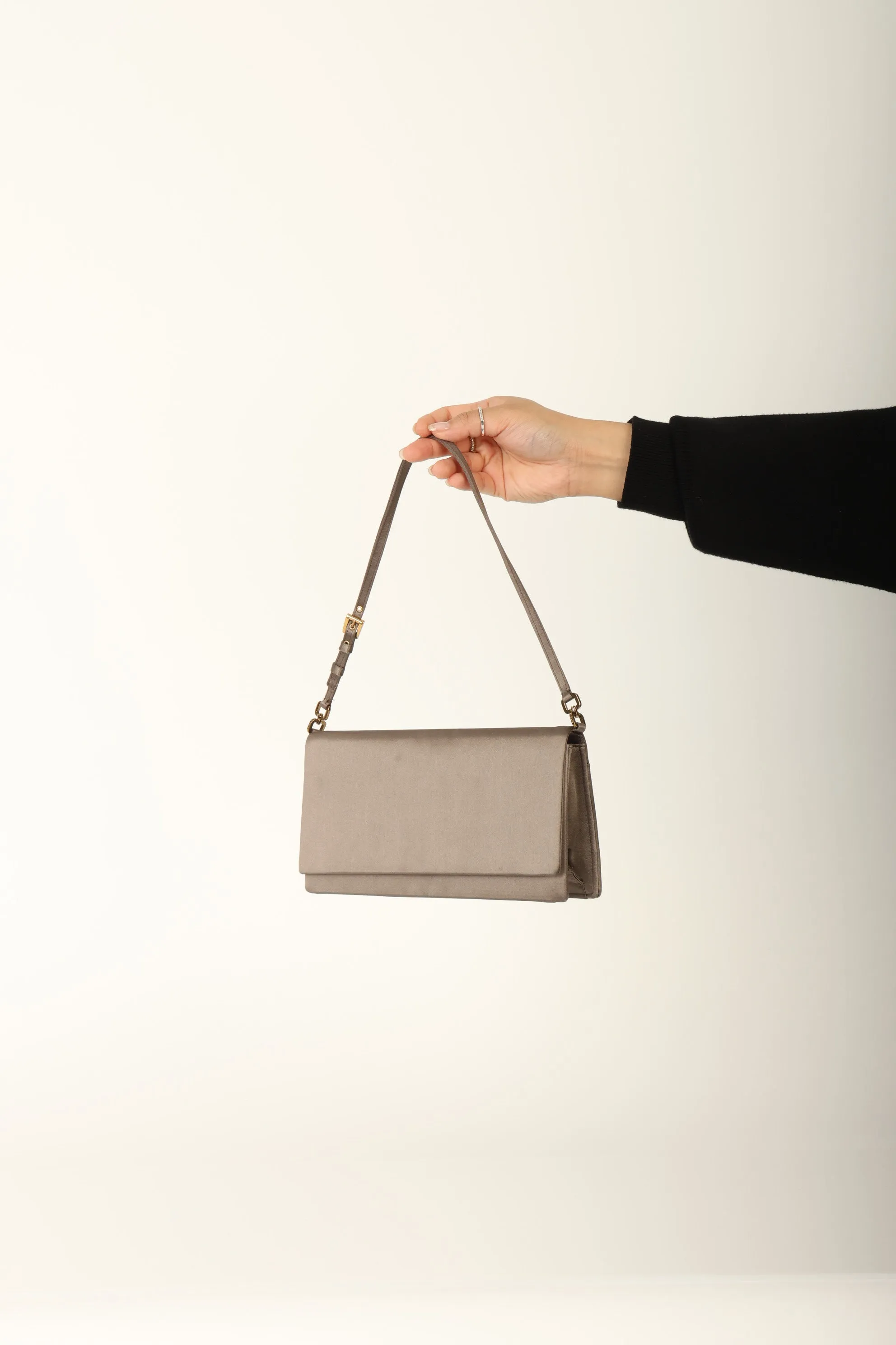 Rare Prada Satin Shoulder Bag