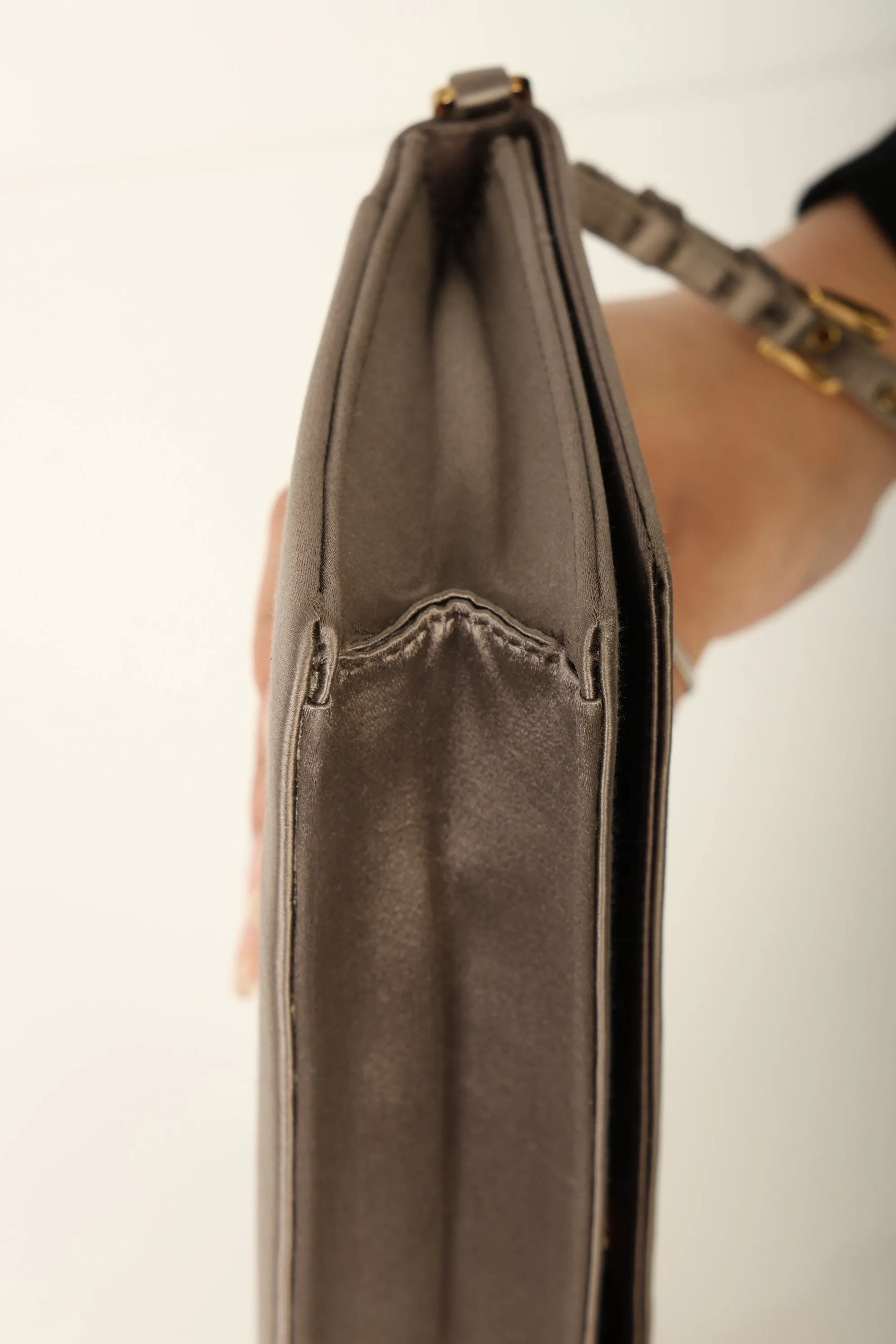 Rare Prada Satin Shoulder Bag