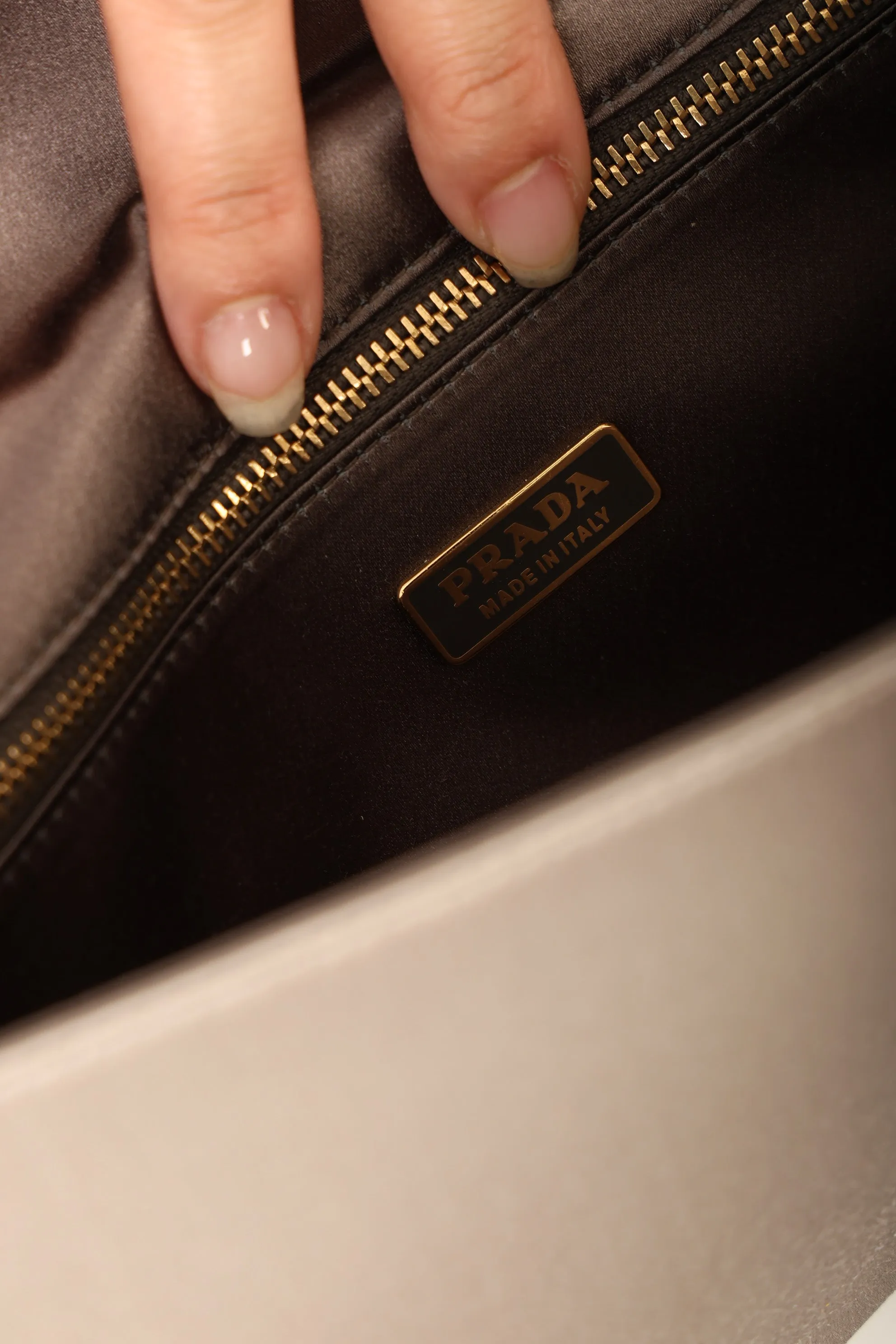 Rare Prada Satin Shoulder Bag