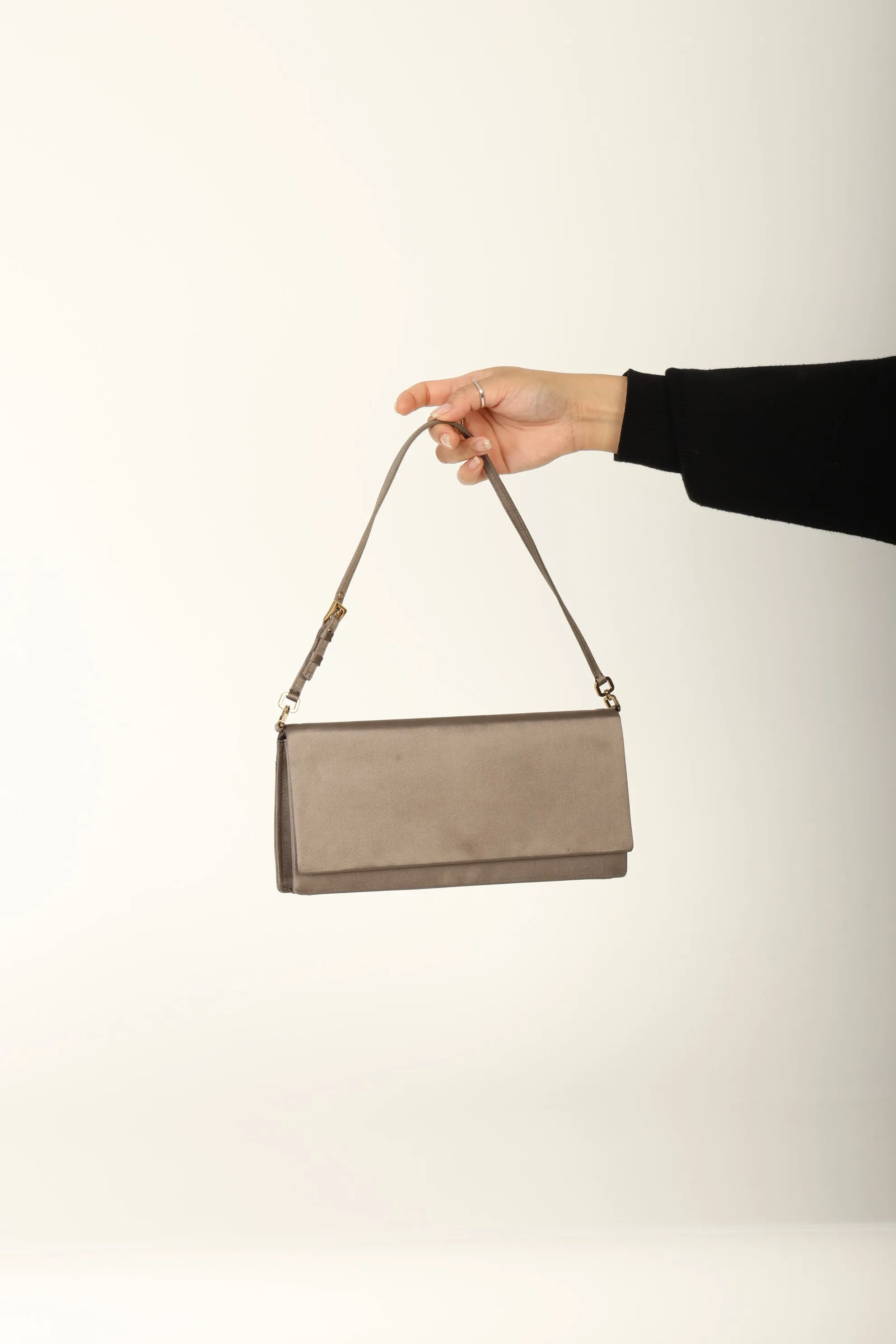 Rare Prada Satin Shoulder Bag