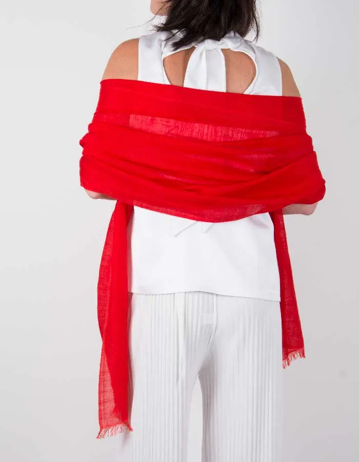 Red Wedding Shawl | number 37