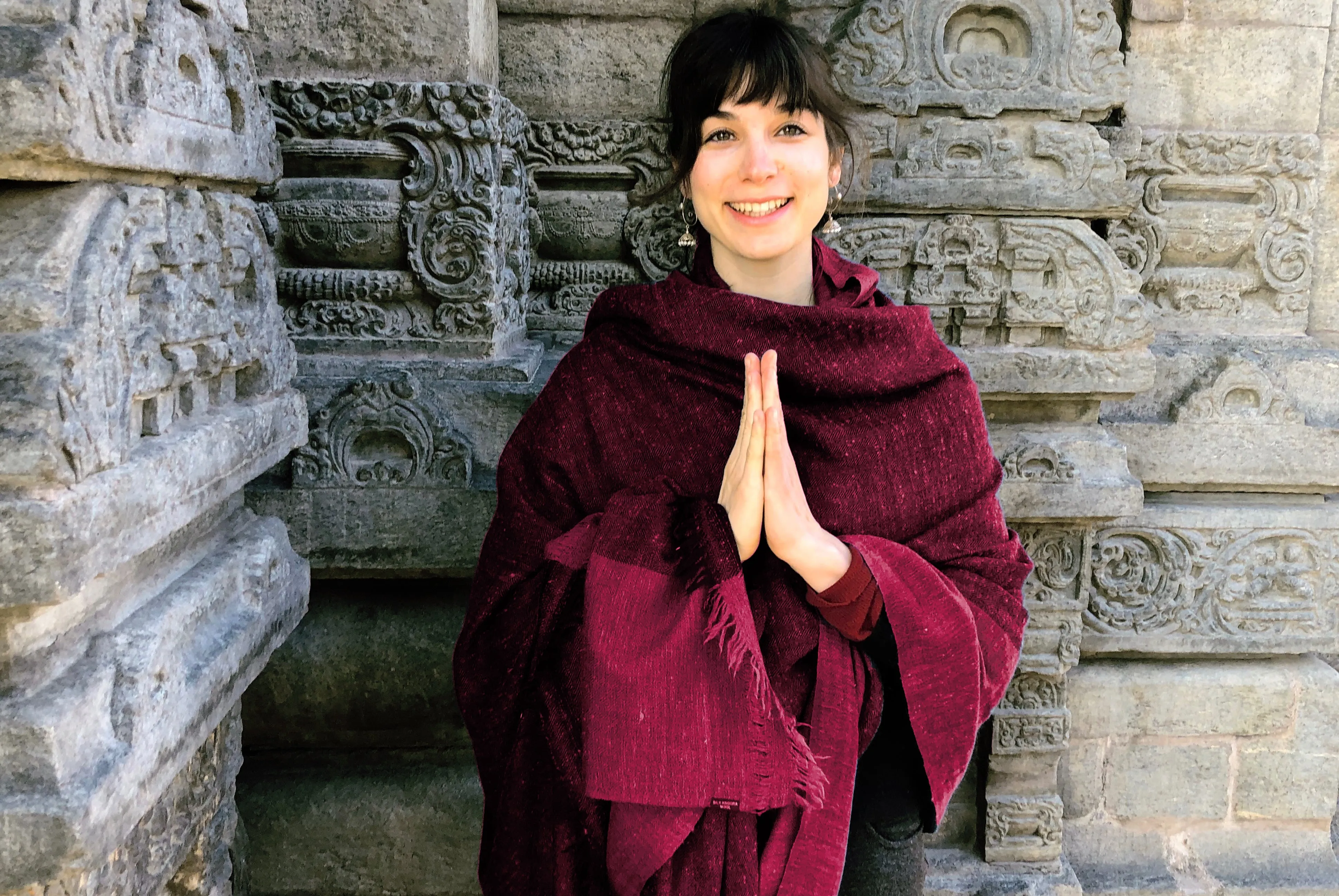 SHAKYAMUNI - Large Buddhist Meditation Shawl