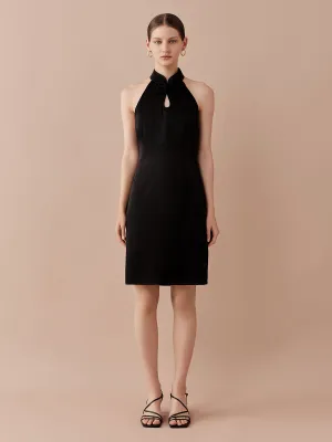 SILKINC Two-piece Lace Collared Dress