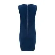 Teal Sleeveless Cord Pinafore