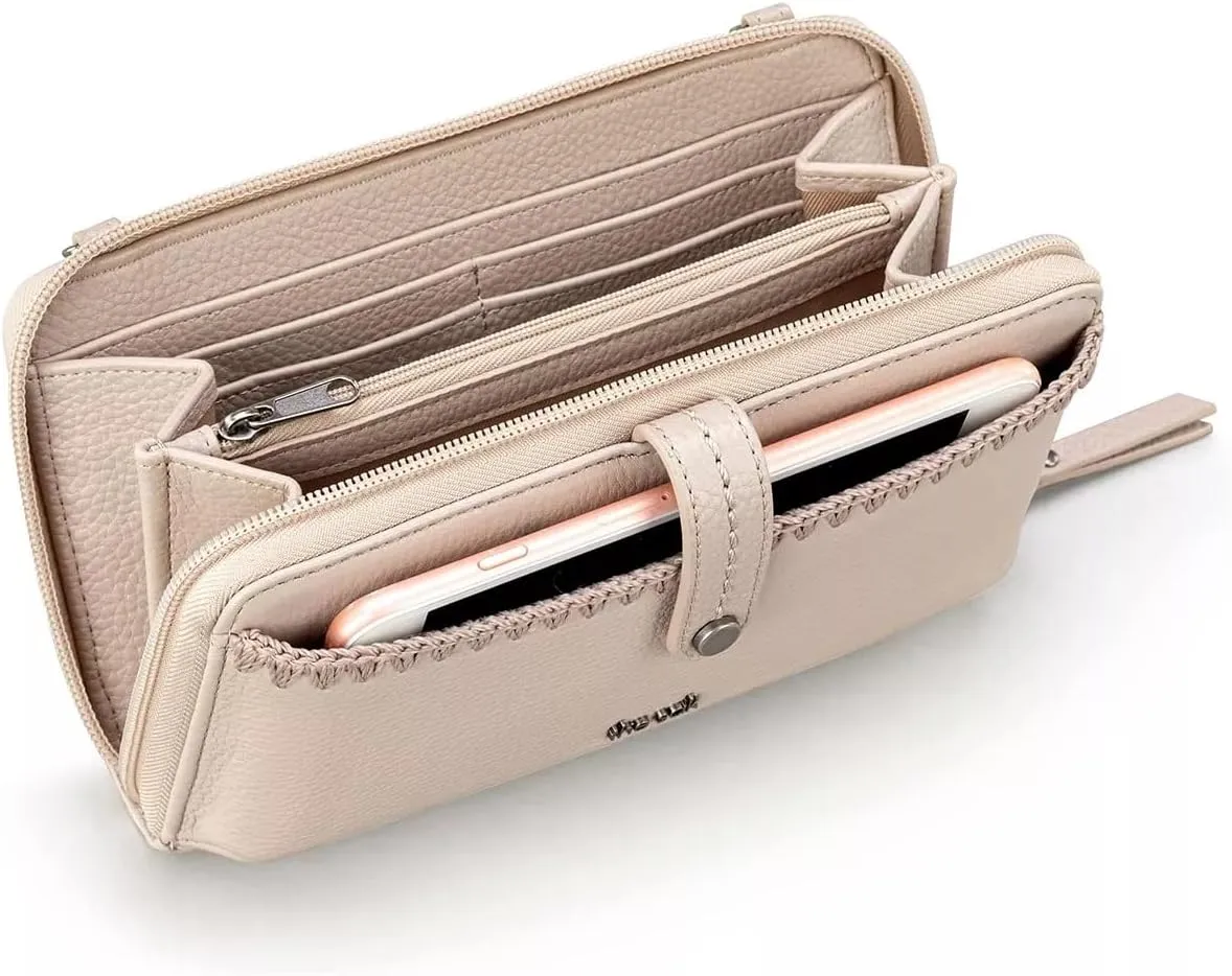 The Sak Iris Smartphone Crossbody Purse - Women's Cellphone Bag & Wallet For Everyday - Convertible Wristlet With Zipper