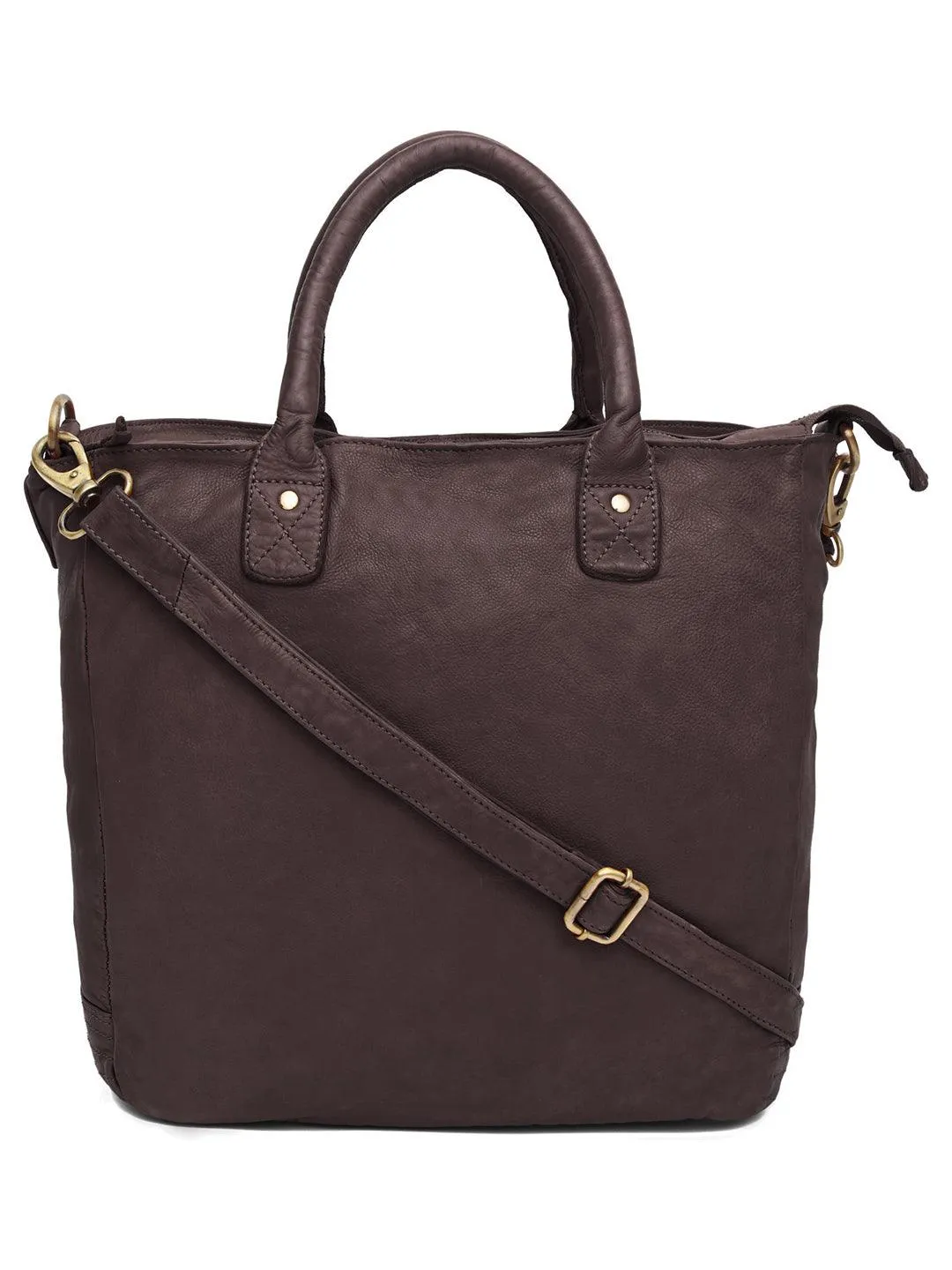 WILDHORN Leather Top Handle Satchel Tote Handbags For Girls & Women I Modern & Stylish Leather Shoulder Bag with zipper Closure I Ideal for Travelling, Parties, Weddings & Gifts