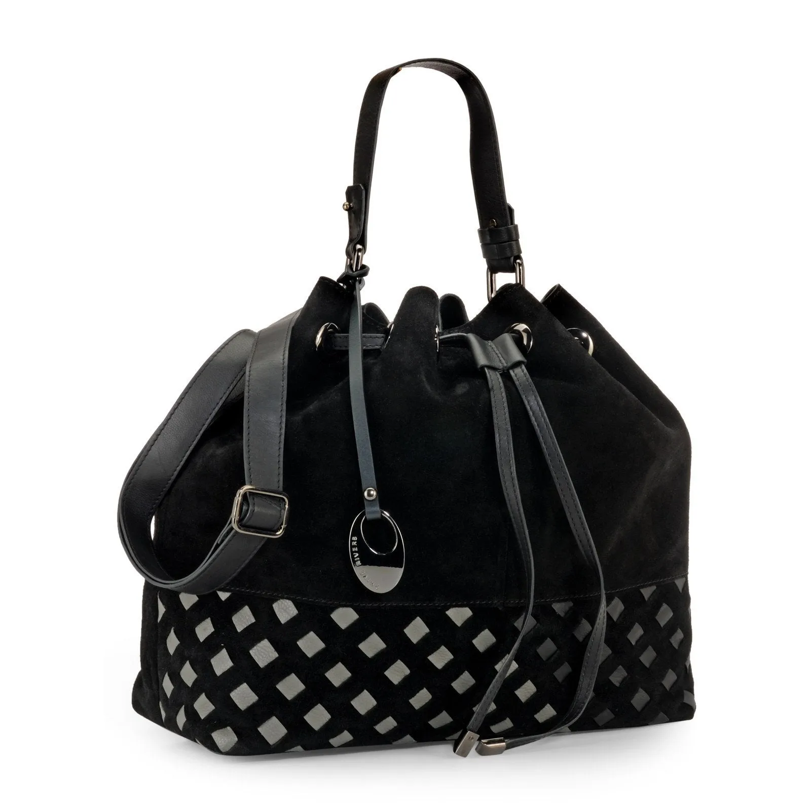 Women's Leather Crossbody Bag - PR1101