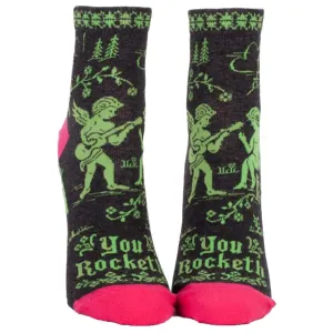 You Rocketh Socks - Women's Ankle Sock